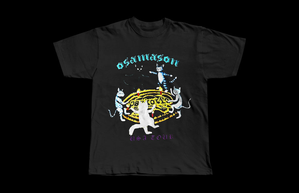 OsamaSon Psykotic USA Tour | Heavyweight Black Tee