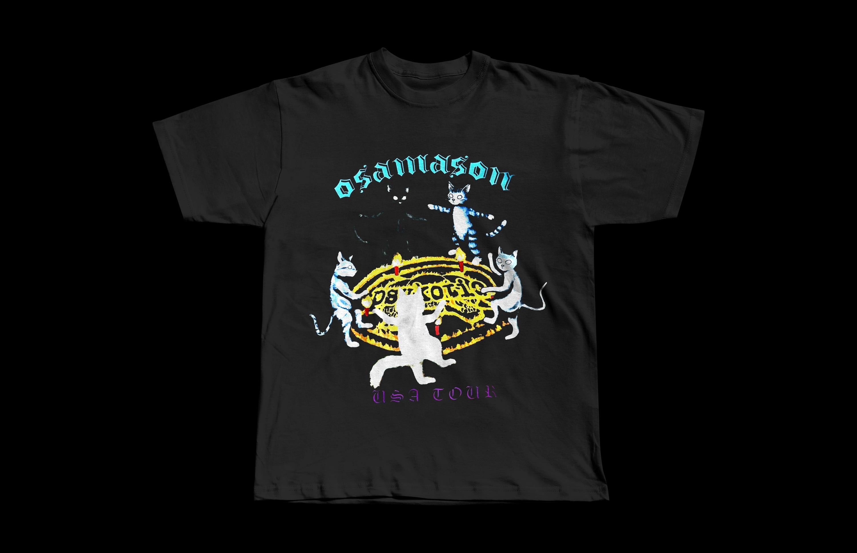 OsamaSon Psykotic USA Tour | Heavyweight Black Tee