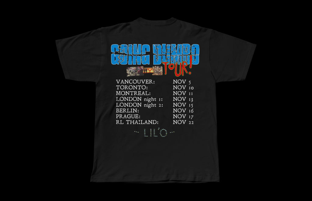 OsamaSon Going Dumb Tour | Heavyweight Black Tee