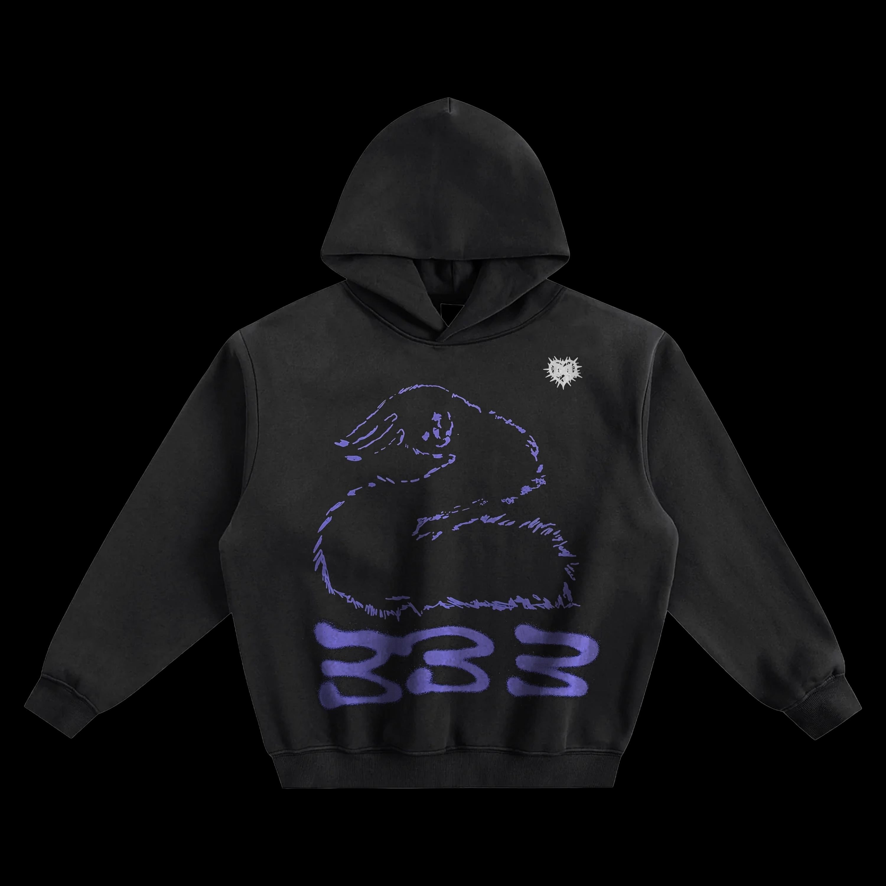 Bladee 333 Inspired | Premium Exclusive Heavyweight Hoodie