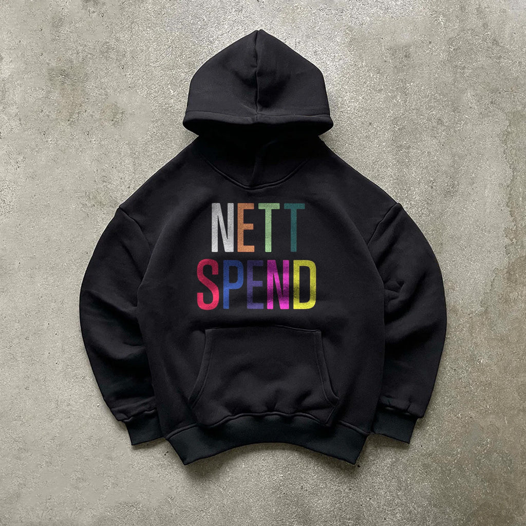 Nettspend Osamason "Rehabilitation Stunmic Rehab" | Premium Heavyweight Rainbow Hoodie