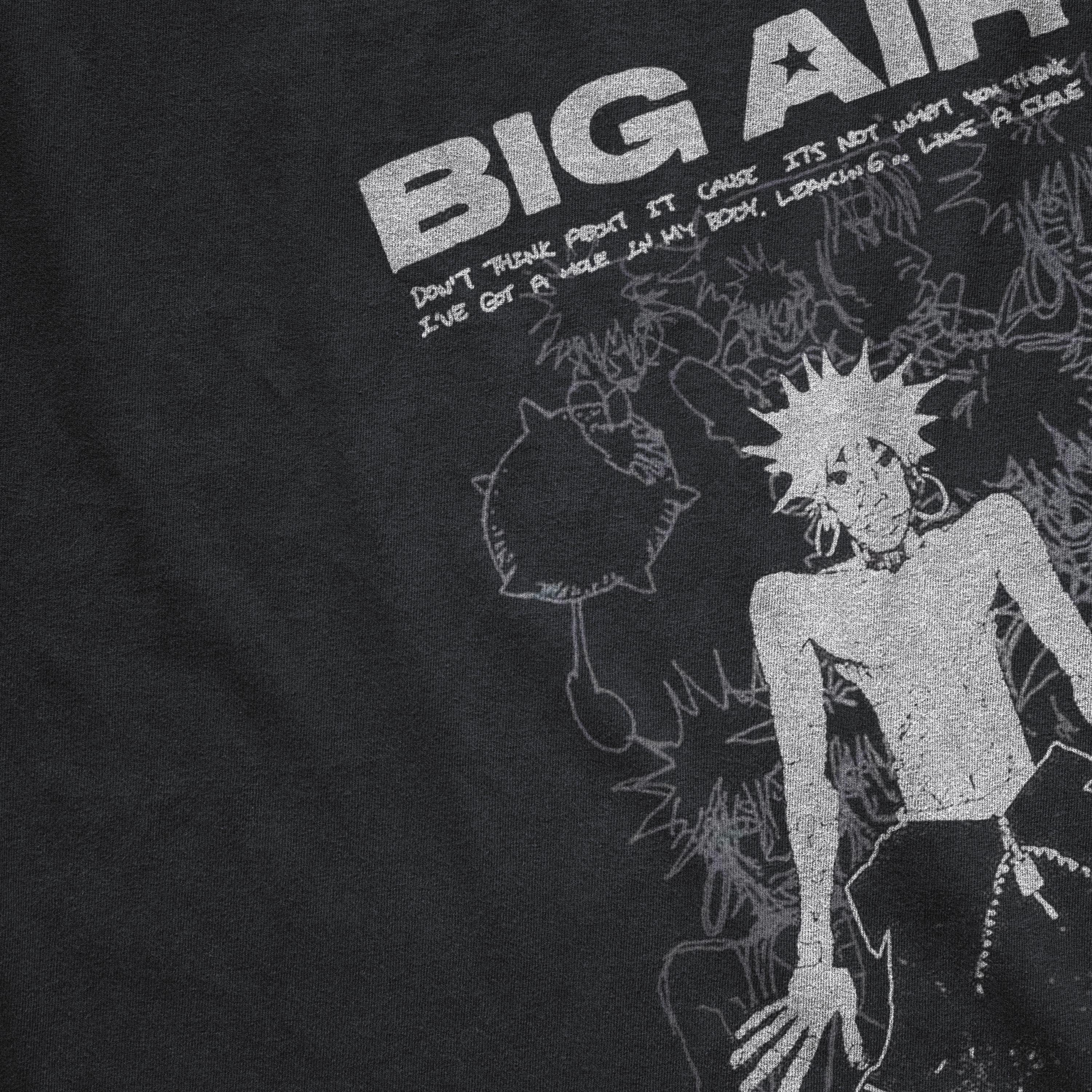 Ecco2K “PXE” Inspired Fleeced Boxy Hoodie