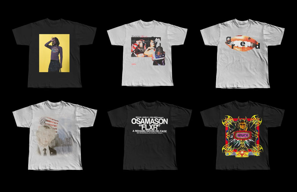 Nine Vicious "For Nothing" | Heavyweight Black Tee