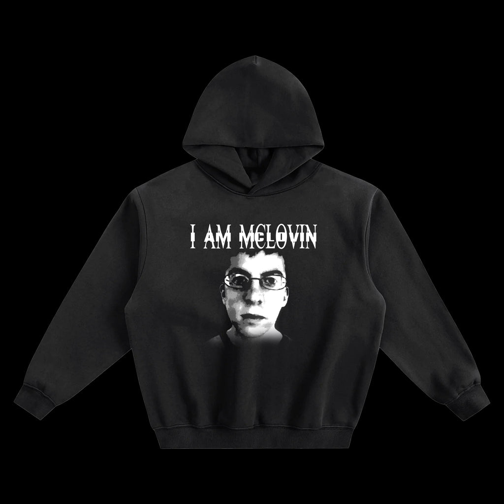 McLovin Inspired Fleeced Boxy Hoodie