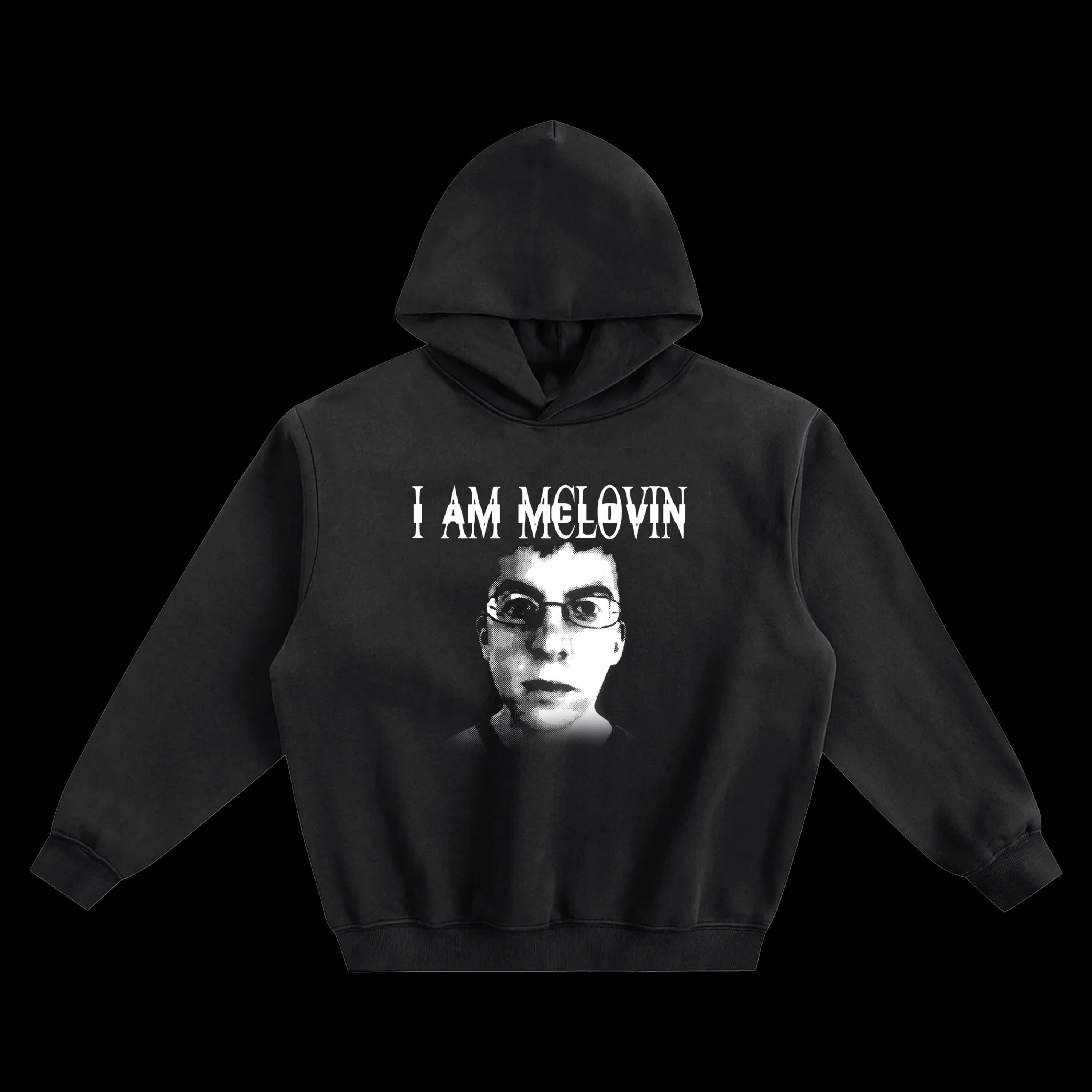 McLovin Inspired Fleeced Boxy Hoodie