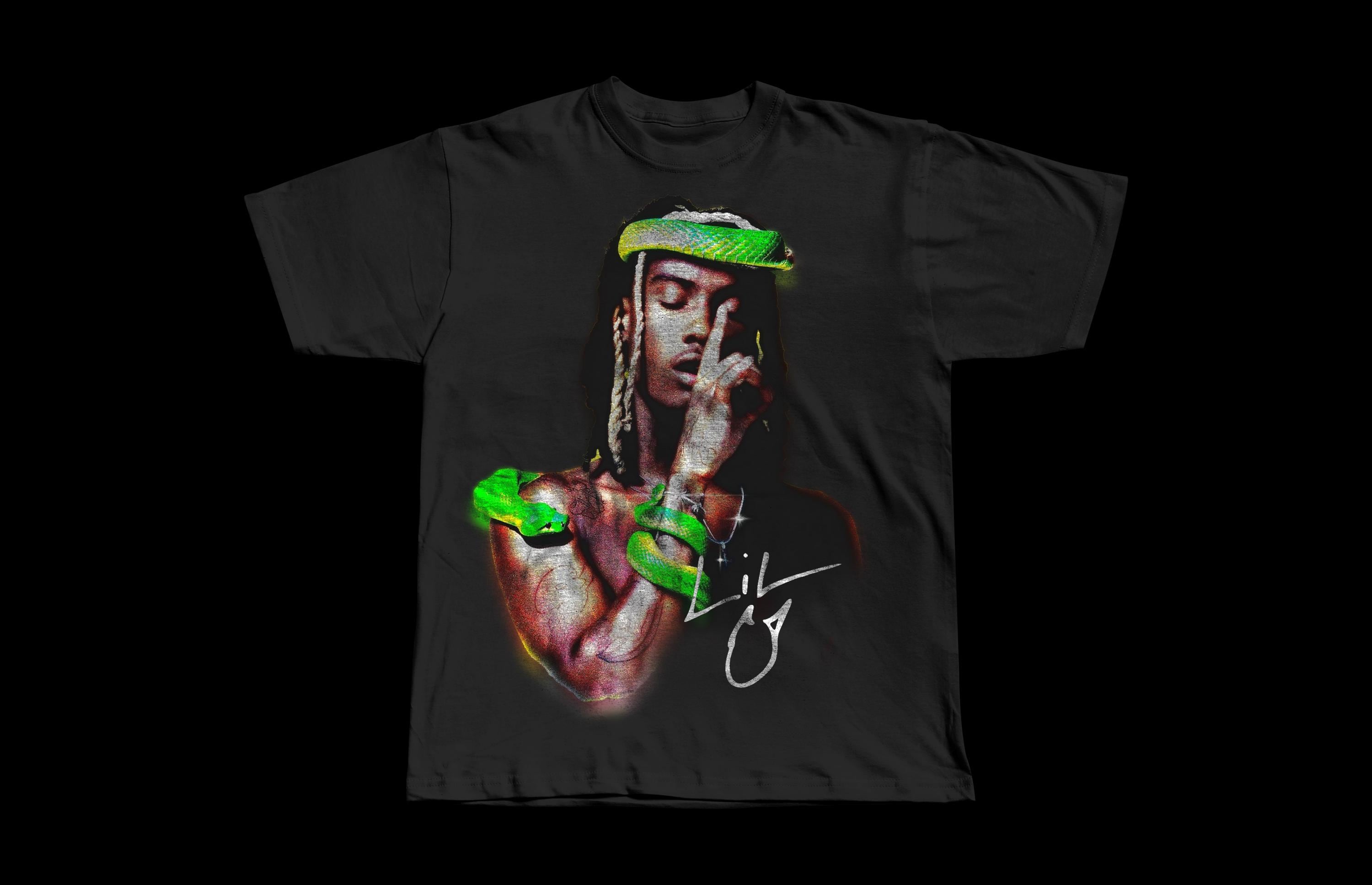 Big Head Vintage Tee, OsamaSon Signed T-Shirt,  Cotton Short Sleeve,Streetwear