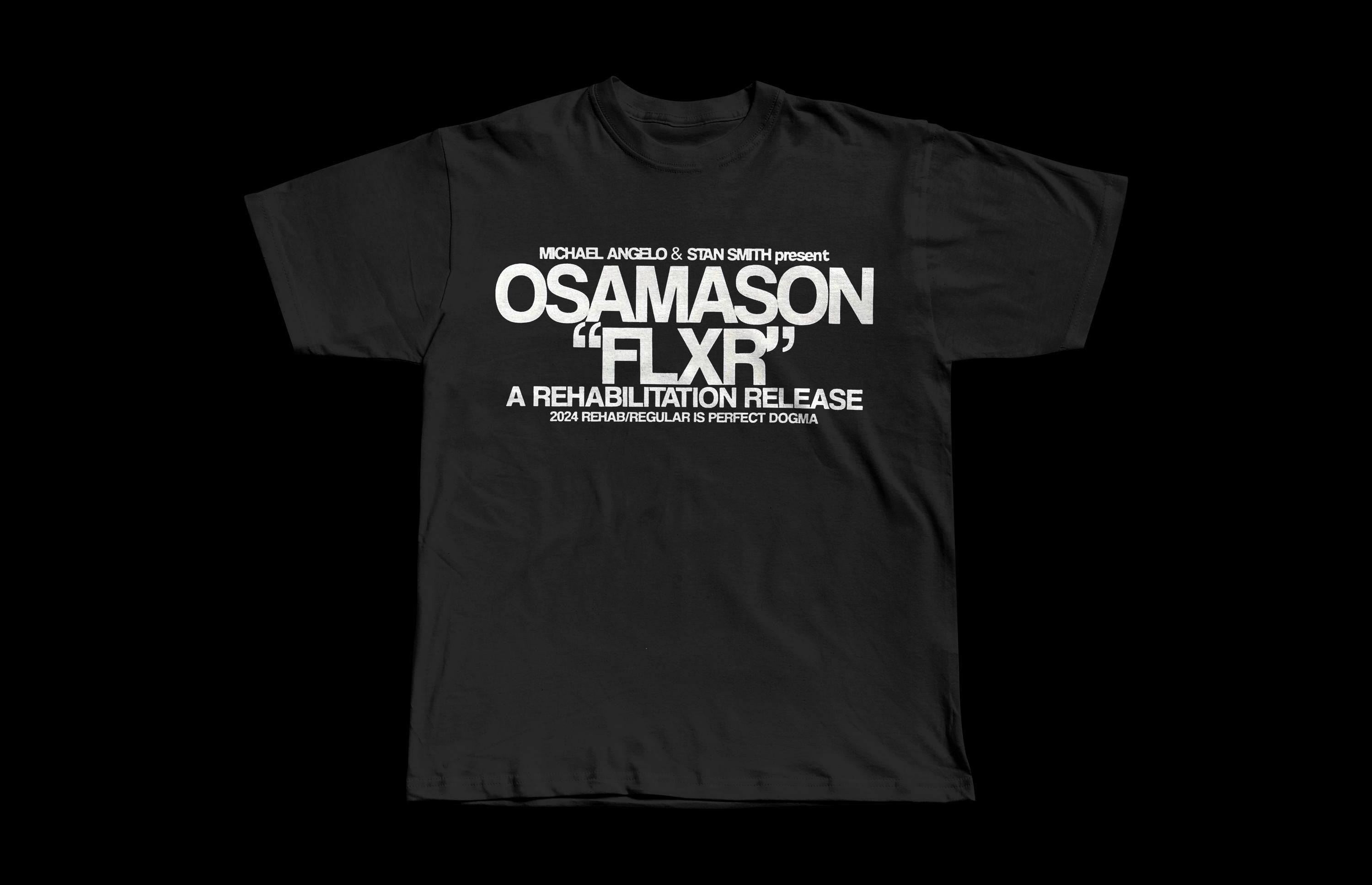 OSAMASON FLXR Graphic Tee Black Unisex Underground Merch