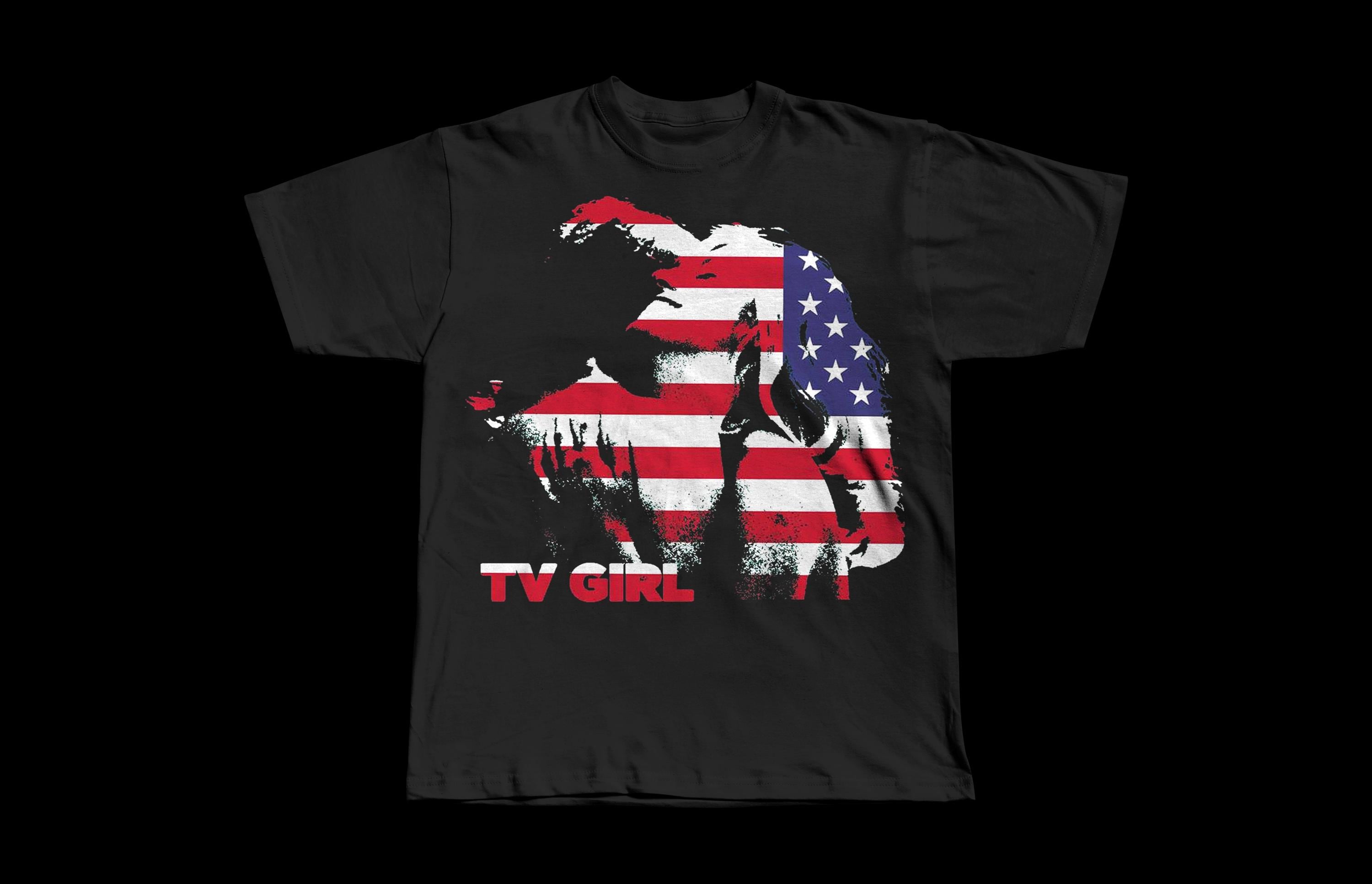 TV Girl "American Embrace" | Premium Exclusive Heavyweight Tee