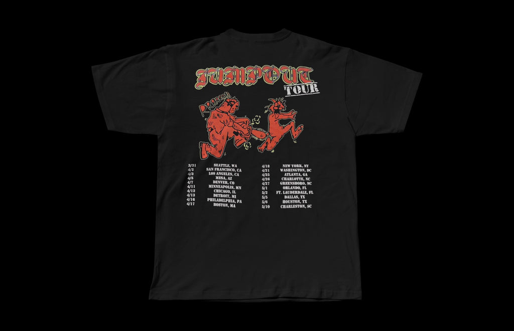 Osamason Jumpout Tour Skull Tee T-shirt