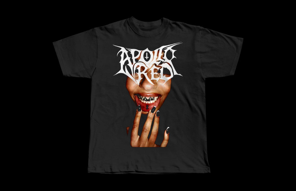 AR1 Lip Tat Girl Long Apollo Red | Antagonist 2.0 | Premium Heavyweight Tee