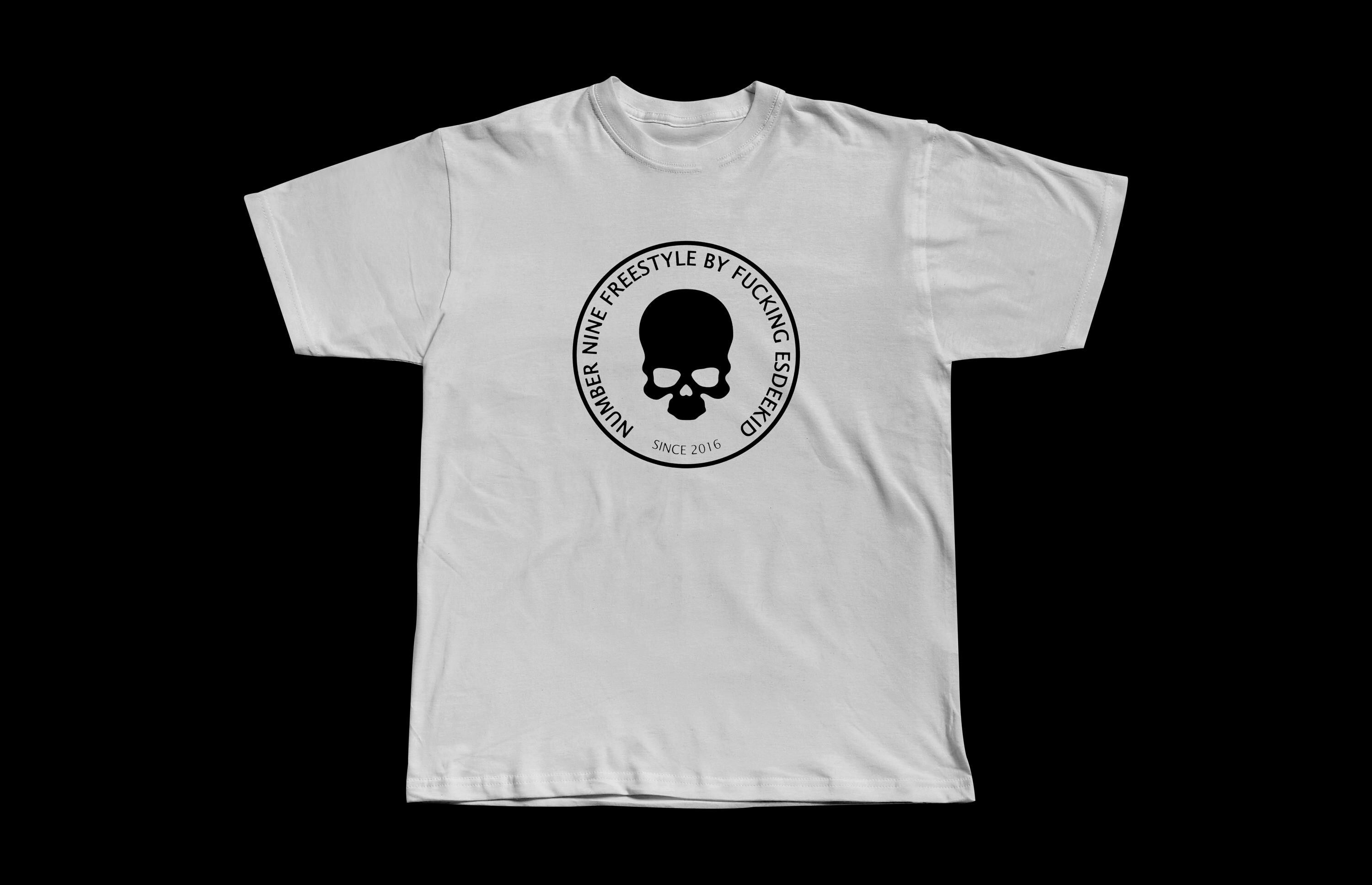 EsDeeKid Number (N)ine Freestyle | Premium Exclusive White Tee